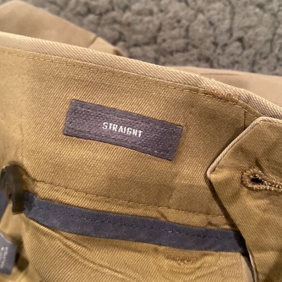 Bonobos Weekend Warrior Thursday Khaki Straight Leg Slacks Pants Size 35/36 - Picture 8 of 9